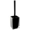 Toilet Brush Holder, Black, Stylish, Square